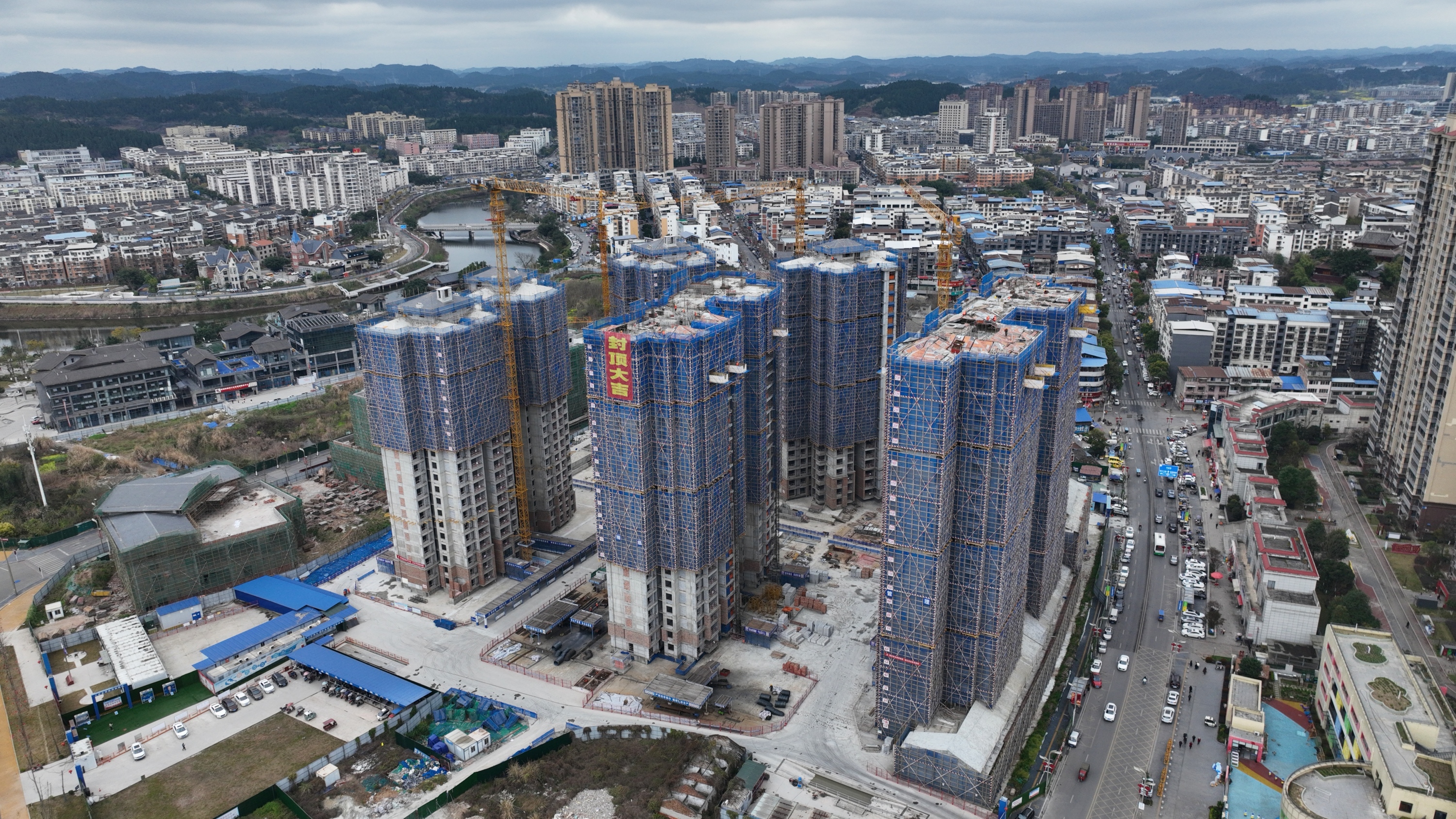 17个项目全面复工！安居奏响项目建设“春之曲”